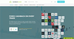 Desktop Screenshot of forexcashbackcloud.com